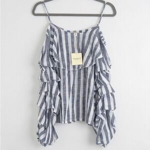 NWT Free Generation Ruffled Top